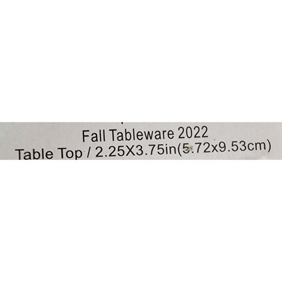 Robert Stanley Collection, Pumpkin Salt & Pepper Shakers Fall - Picture 2 of 2